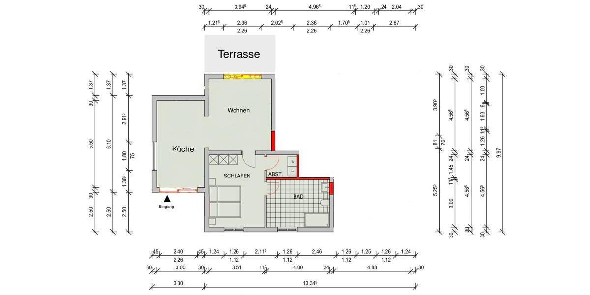 Etagenwohnung Weilburg - 4 Zimmer, 85 m&sup2;, 1.100&euro; | Angebot:25329137