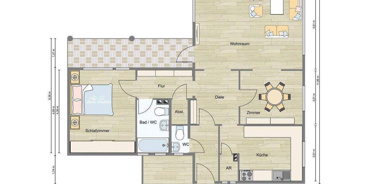 Mehrfamilienhaus, Wohnhaus Usingen Kransberg Kransberg - 5 Zimmer, 155 m&sup2;, 399.000&euro; | Angebot:25780283