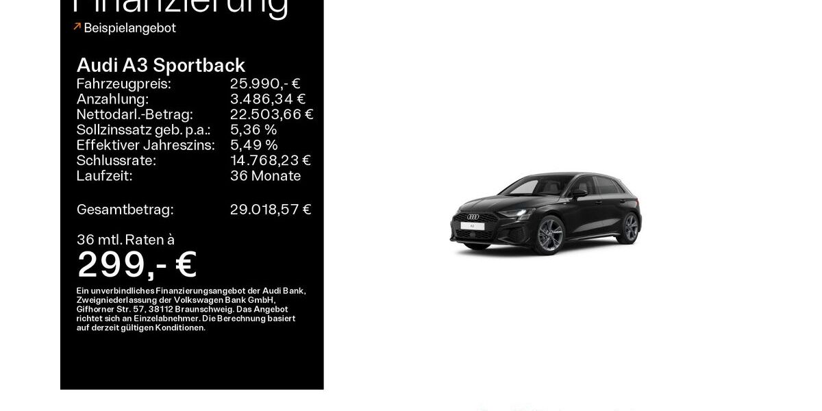 Audi A3 46.859 km 25.990 &euro; Bad Nauheim 61231