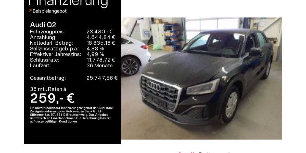 Audi Q2 42.843 km 23.180 &euro; Bad Nauheim 61231