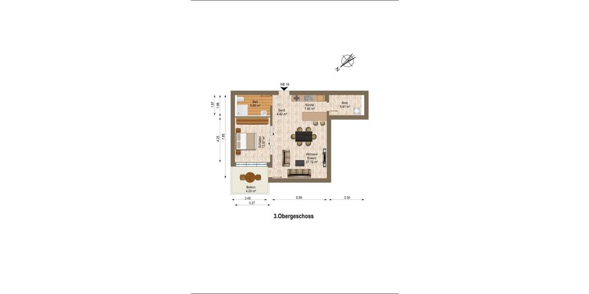 Loft - Studio - Atelier Wetzlar Altenberger Straße - 1 Zimmer, 69 m&sup2;, 850&euro; | Angebot:25218289