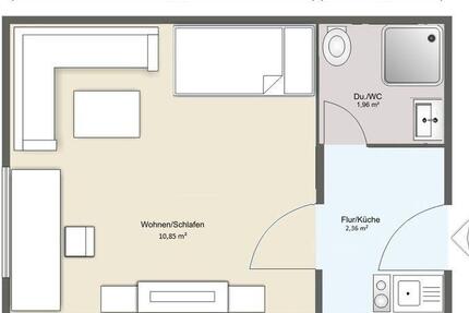 Wohnung Linden - 1 Zimmer, 16 m&sup2;, 65.000&euro; | Angebot:27022802
