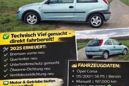 Opel Corsa 196.170 km 650 &euro; Runkel 65594